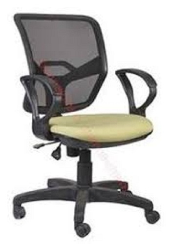 Ergonomic Office Chair - Fabric Mesh Back, Adjustable Height 3-8 Inches | Headrest, Lumbar Support, Easy to Clean, Modern Design