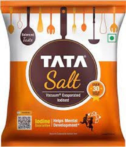 White Colour And Tata Salt With 99% Purity And One Year Shelf Life With Good Quality Salt Weight: 4 Percentage ( % )