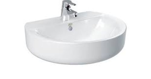 Easy To Clean Alpine White Ceramic Wash Basin