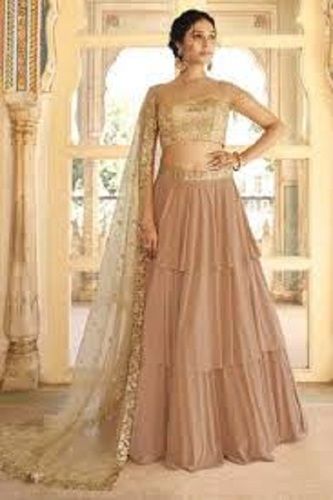 House of Pataudi Girls Pink Ready to Wear Lehenga & Blouse With Dupatta -  Absolutely Desi