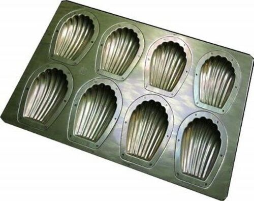 Madeleine Tray - Stainless Steel, Rectangular Shape | Non-Stick Surface for Easy Baking, New Condition from India