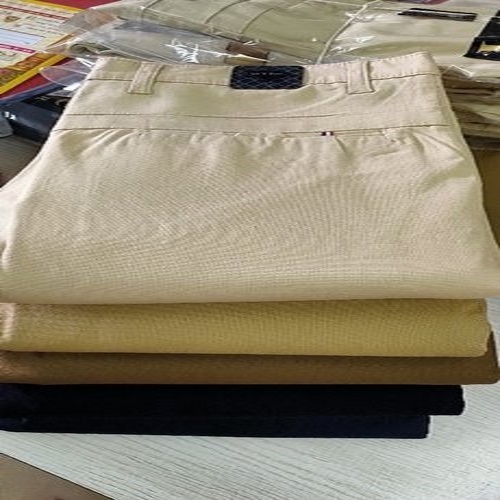 Men's Pants: Relaxed-Fit 100% Pure Cotton Drawstring Closure White Pants