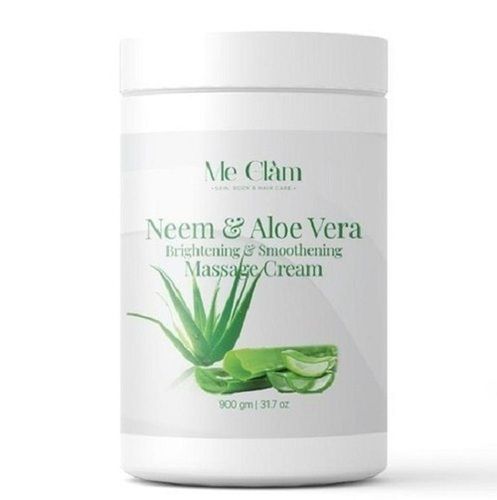 Natural Neem And Aloe Vera Skin Brightening Smoothening Face Massage Cream