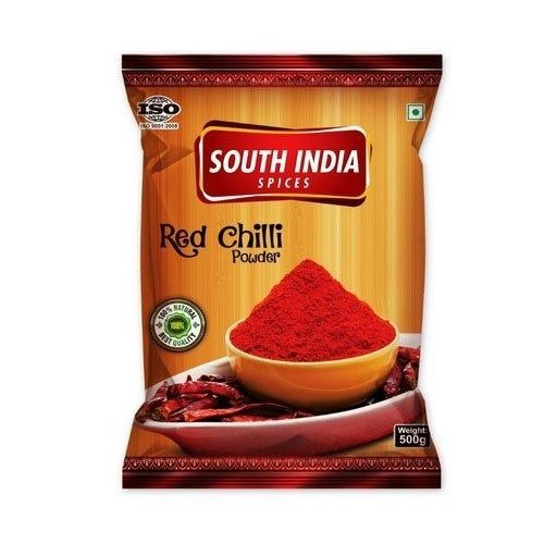 Red 100% Natural And Pure South India Chili Powder, Pack Of 500 Gram For Cooking Purpose