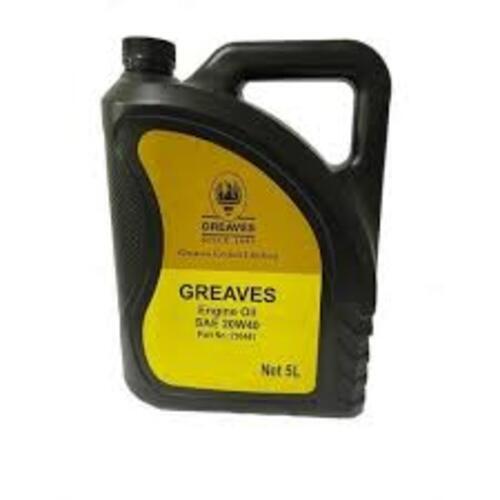 Sae 20W40 1.2 Liter Greaves Engine Oil - Mineral Oil, Polyalphaolefin, Light Brown Color | Engine Efficiency, Viscous Liquid for Optimal Lubrication