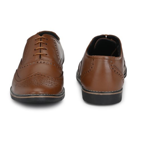 Leather Footwear - Size 6-10 Matte Brown Color | Moisture Wicking Heat Insulation and Suppleness for All-Day Comfort