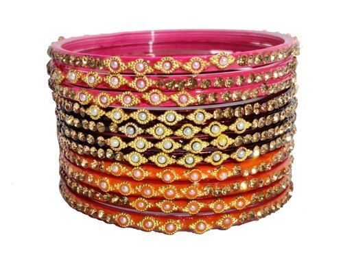 Fashion Sylque Gorgeous Glass Bangles, Size: 2.2 Material Is Also Strog Enough To Withstand Bumps And Scrapes