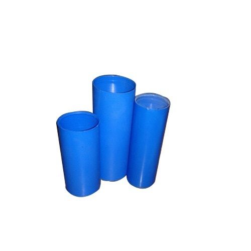 Blue Colour Capacitor Can Diameter 6 Inch And Height 4 Inch In Round Shape Food Safety Grade: Yes