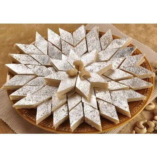 Delicious Tasty Hygienically Prepared Regular Size A Grade Kaju Katli Sweet