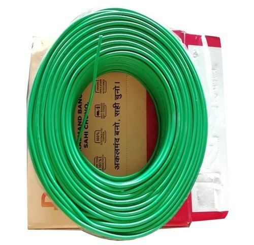 Fep Green Color 1Mm Rr Kabel Electric Power Cable 1 Core For Home, Industrial