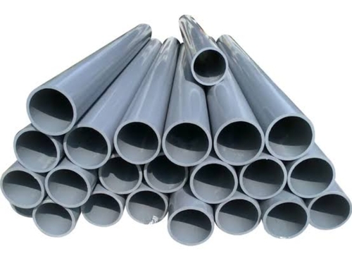Grey Round Rigid Plastic Pipes