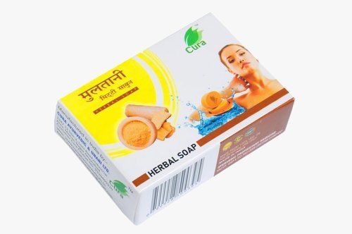 Natural And For Smooth Glowing Skin Chemical Free Multani Mitti Soap, For Bathing