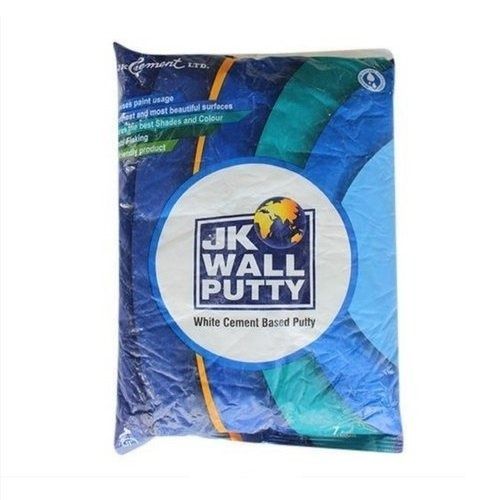 Pack Of 40 Kilogram Water Proof And Highly Durable Jk Wall Putty White Cement Compressive Strength: 1 Newtons Per Millimetre Squared (N/Mm2)