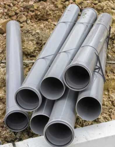 Plastic Short Pipe - 6 Meter Seamless Design, Grey Durable Plastic for Efficient Fluid Flow and Corrosion Resistance