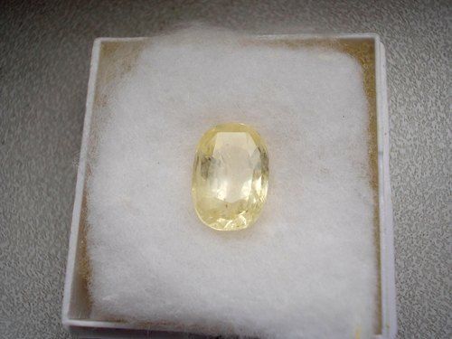 Precious & Natural Pukhraj Mineral Gemstone For Astrological Purpose