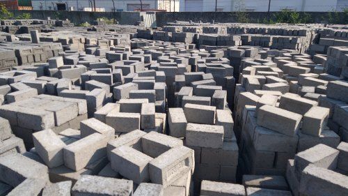 Calcite Shape Hard And Strong Bricks For Construction Cement Concrete Bricks