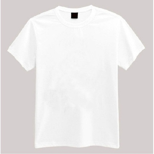 Cotton Casual T-Shirt - 100% Cotton, Sizes L-XXL, Plain White Color | Soft, Breathable, Anti-Bacterial, Versatile O-Neck Design