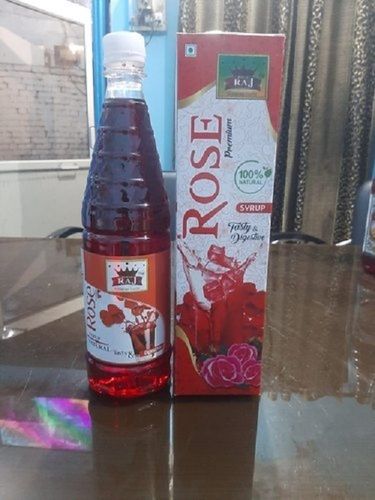 100% Natural And Pure No Added Preservatives Rose Sharbat With 500 Ml
