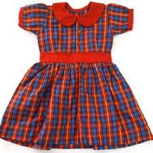 Cotton School Frock Pattern  Chackered Color  Multi Color at Rs 150   Piece in Meerut