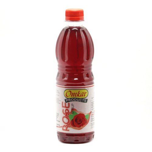 750 Ml Fresh Organic Healthy And Sweet Rose Syrup 