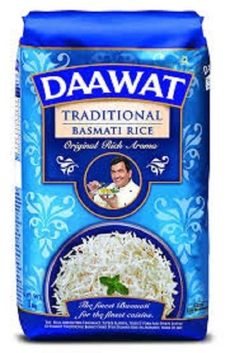 Daawat Fresh Organic Long Grain White Colour Basmati Rice With One Year Shelf Life  Admixture (%): 5%;