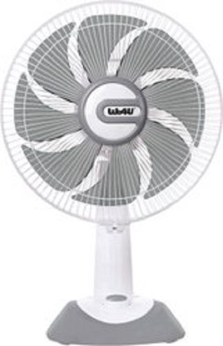 Energy Efficient Dust Proof Sturdy Plastic 12 Inch Table Fan For Home And Indoor Use