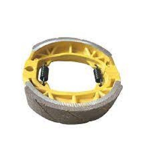 All Metal Gray And Yellow Color And Brake Shoe Is An Important Part Of Any Braking System, 