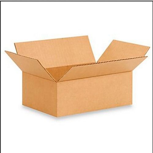 Metal Light Weight Brown Colour Plain Corrugated Box Used To Ship And Store Product