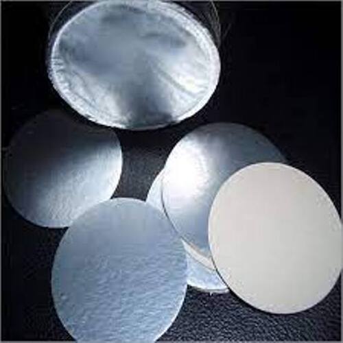 Round Silver Disposable Aluminium Cup/Container Lid