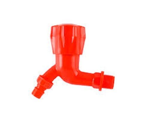 Round Small Size Orange Colour Plastic Pvc Water Tap With Good Quality And Durability 