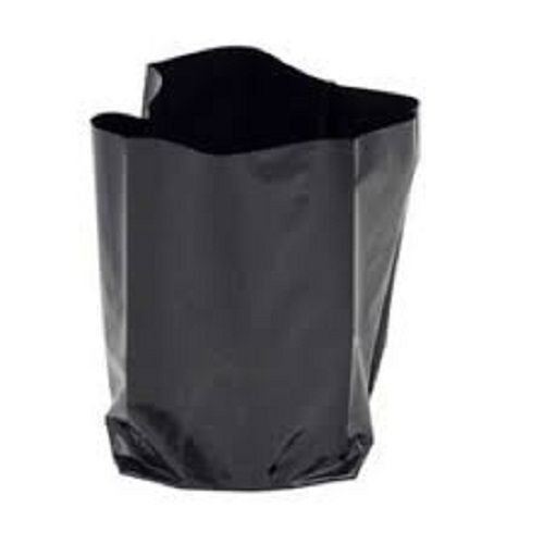 Strong And Long Lasting Plastic Plain Black Polypropylene Bag For Packing