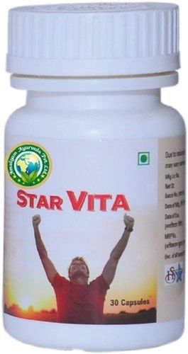 100 Percent Pure And Natural Herbal Star Vita Gluton Free With 30 Capsules