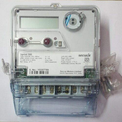 Plastic 240Volt,100Amp Digital Three Phase Secure Electric Meter