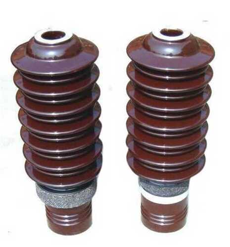 Brown 4 Inch Electrical Insulator, 200 Degree C Max Withstanding Temperature
