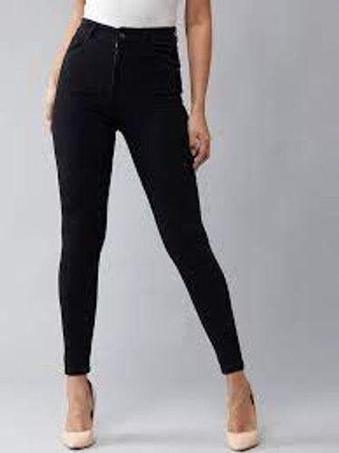 Casual Look And Comfortable Stylish Ladies Black Jeans Fabric Weight: 1  Kilograms (Kg)