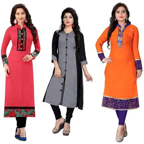 Vary Designer Ladies Long Kurtis For Festivals, Casual Occasion, Festivals