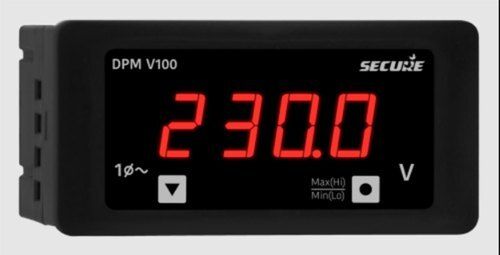 Digital Led And Lcd Abs Plastic Black Panel Ammeter Dimension(L*W*H): 96 X 48 Mm Millimeter (Mm)