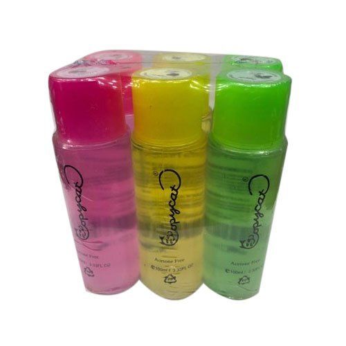 Eco-Friendly Multicolored Portable Lightweighted Liquid Nail Polish Remover