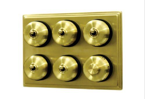 Electric Polished Gold Finish Antique Switches For Home And Commercial Buildings