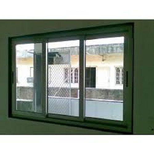 Green Color Aluminium Sliding Wondow A Beautiful Window With A Great Addition To Any Home