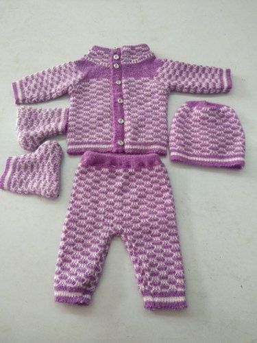 Knitted New Born Baby Suit 