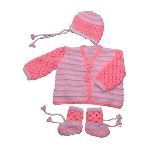 Wool Pink And White Kids Baby Woolen Suit at Best Price in Tirupur ...