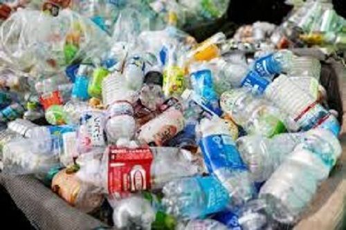 Recycle Plastic Bottle Scrap Used To Create Synthetic Polymer For Variety Of Products