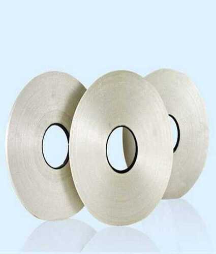 White Poly Glass Tape With Tensile Strength Min 2500 N/cm, 0.05mm Thickness