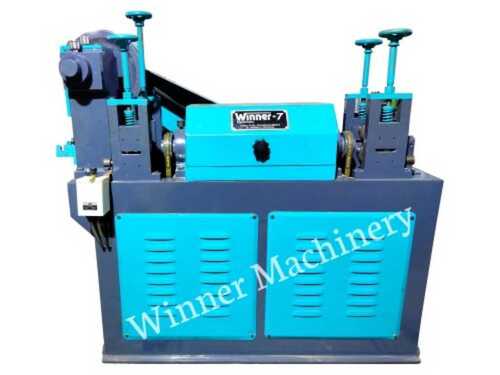 Green 5 Hp Fully Automatic Wire Straightening And Cutting Machine, 7 Mm Gauge