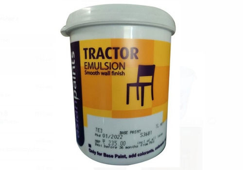 Any Color Asian Tractor Emulsion Smooth Wall Finish Paint Waterproof And Smooth Wall Finish For Exterior 