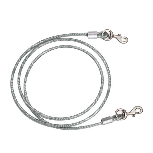 Same As Shown Brass Snap Hook Dog Tie Out Cable Rope