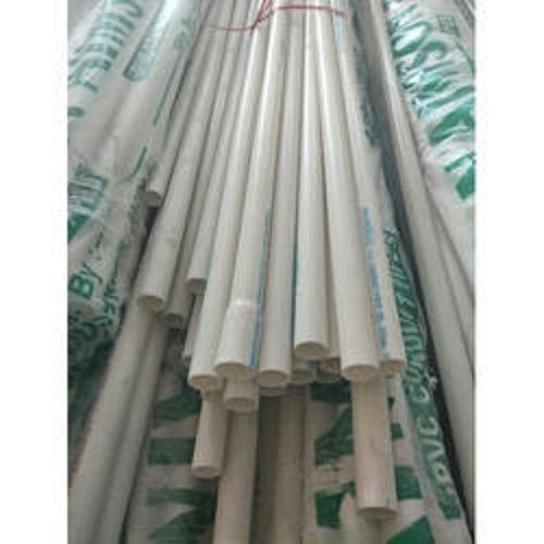 Durable Excellent Performance And Leak Proof Round White Pipes Thickness: 25 Millimeter (Mm)