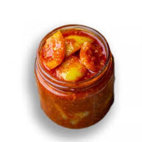 Homemeade Sweet And Tangy Lemon Pickle With Mustard Oil