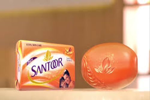 Santoor Total Skin Care With Sandal And Turmeric Soap 